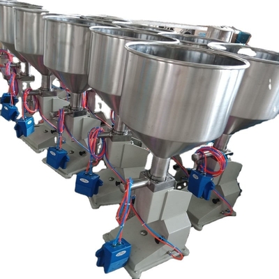 5-50 g rango de llenado máquina de llenado manual de pasta líquida neumática semiautomática