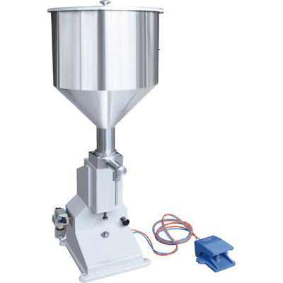5-50 g rango de llenado máquina de llenado manual de pasta líquida neumática semiautomática