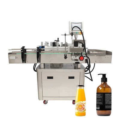 Máquina de etiquetado automático para bebidas alimenticias