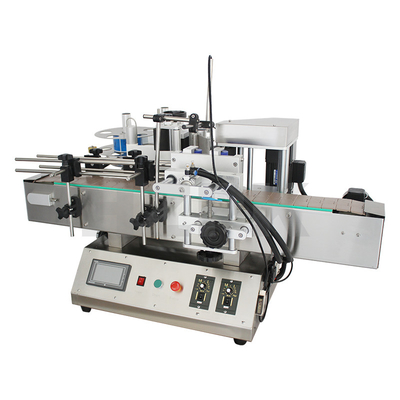 Etiquetado sin esfuerzo con la máquina automática autoadhesiva redonda de etiquetado de botellas de 130 kg