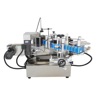 Etiquetado sin esfuerzo con la máquina automática autoadhesiva redonda de etiquetado de botellas de 130 kg