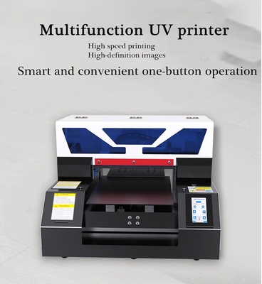 Impresora plana de 110V/220V para la impresión UV pequeña de fundas telefónicas tarjetas de bodas y logotipos
