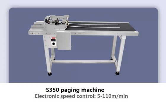 Fácil de operar Máquina de etiquetas de papel de tarjeta automática completa de alta velocidad Bolsas de plástico