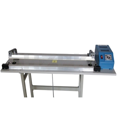 Máquina de sellado con pedal de certificación CE para bolsas de papel de plástico Velocidad máxima 12m/min 11 KG