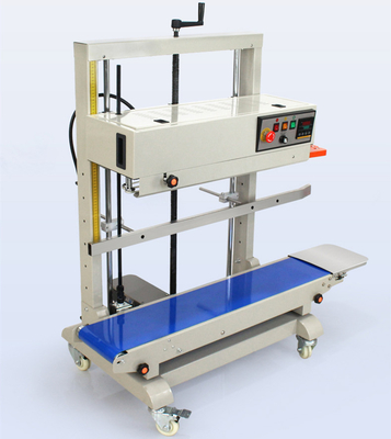 FR-1100V Máquina automática de sellado de bolsas de plástico de banda continua vertical para envases