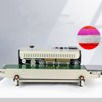 Velocidad FR-970 sellador automático de banda continua y máquina de sellado de bolsas de plástico para sellar