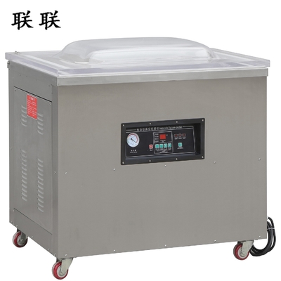Máquina de vacío de extensión de arco DZ-500/2E para envases de alimentos y ancho de sellado de 10 mm