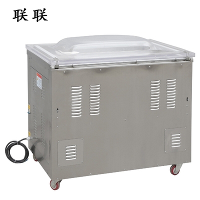 Máquina de vacío de extensión de arco DZ-500/2E para envases de alimentos y ancho de sellado de 10 mm