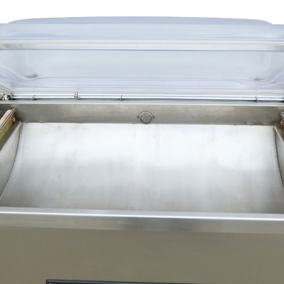 Máquina de vacío de extensión de arco DZ-500/2E para envases de alimentos y ancho de sellado de 10 mm
