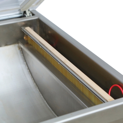 Máquina de vacío de extensión de arco DZ-500/2E para envases de alimentos y ancho de sellado de 10 mm