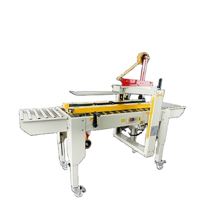 Máquina de sellado automática de cajas de embalaje de cartón sellador con CE para velocidad de sellado 18m/min