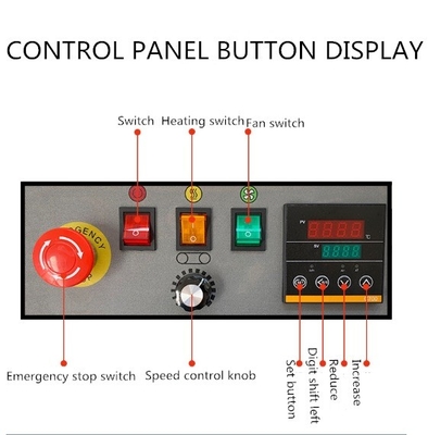 Tejidos fácil de 220V / 50HZ sellador de banda continua vertical automático para bolsas de plástico
