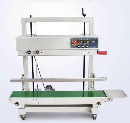 Máquina de sellado de bolsas verticales continuas de 40 kg con accionamiento eléctrico