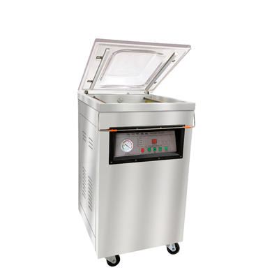 Máquina de embalaje al vacío de 220/110V DZ-400 para mariscos, carne, pescado, carne de cerdo, carne de res y arroz