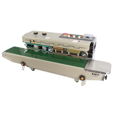 L924*W392*H308mm Máquina de sellado de relleno térmico de película de plástico de inducción para bolsas de alimentos