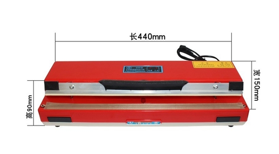 Máquina de sellado manual de calor de impulso ampliamente utilizada Bolsas para el hogar Máquina de sellado manual de 3 mm de ancho
