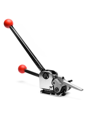 Máquina de herramientas de cinta de acero sin sello manual para cinturón de acero de ancho de 12,7-19 mm