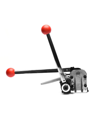 Máquina de herramientas de cinta de acero sin sello manual para cinturón de acero de ancho de 12,7-19 mm