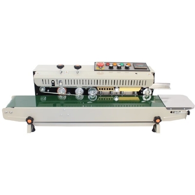 Control de temperatura 0-300 grados bolsas de película de plástico horizontales máquina de sellado térmico 770W