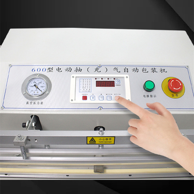 Máquina de embalaje de piel al vacío para alimentos extraíble e inflable externa con certificado CE