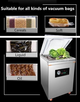 Comerciante de alimentos DZ-360 sellador de vacío automático de grado automático con sellado automático