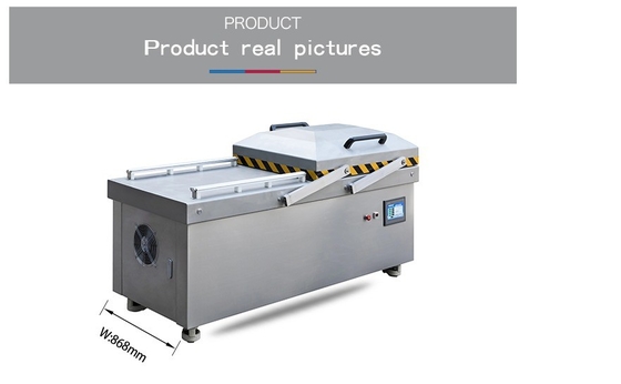 Máquina de embalaje a vacío de doble cámara para carne DZ-820/2SA de embalaje profesional