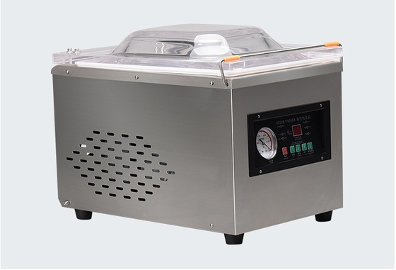 DZ-260 Máquina de sellado de vacío de cámara única para la conservación de vacío de alimentos