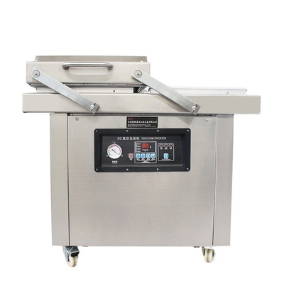600x20mm Tamaño de banda de sellado Máquina de embalaje a vacío de frutas y verduras de doble cámara