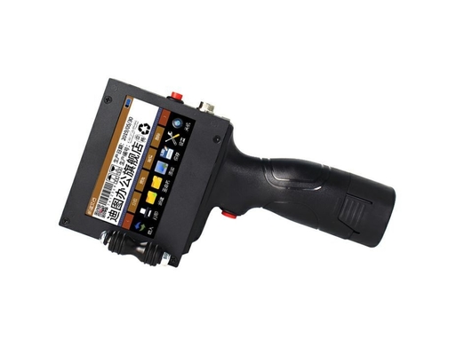 Impresora de inyección de tinta portátil de tinta seca rápida de un solo color para impresión de rollo a rollo 240*120*97mm
