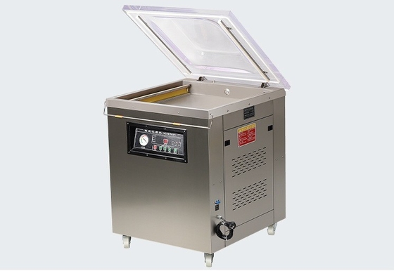 111 KG DZ-600 Procesador industrial vertical para sellar el pescado seco Máquina automática de embalaje al vacío