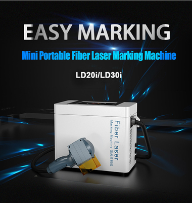 Max potencia ≤ 300W grabador láser portátil de fibra para soluciones de marcado de fecha y logotipo