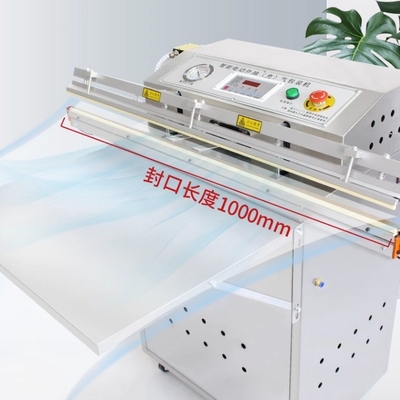 Máquina profesional de embalaje de vacío externo vertical de 620*560*1360 mm para alimentos al por menor