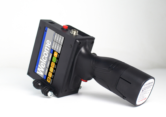Máquina de impresión industrial de inyección de tinta para impresora TIJ de 16,8 V