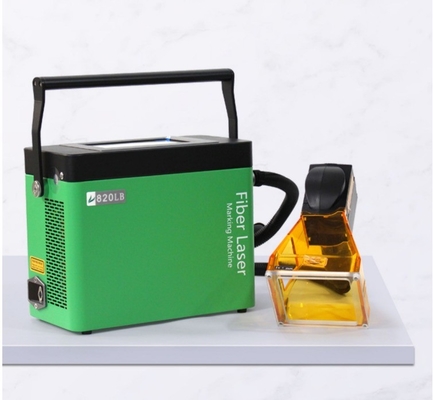 Máquina de marcado láser multifuncional para el cuerpo de botellas de cartón de plástico con código de barras/código QR