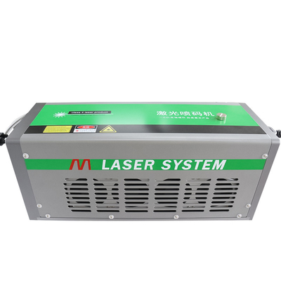 Impresora profesional de 220V a 3.6A 50HZ de marcado de fecha con láser de CO2 para tableros de frascos