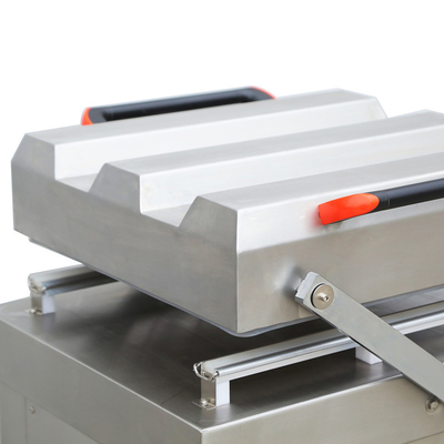 Máquina de sellado al vacío para alimentos de granos de carne 750*620*100mm