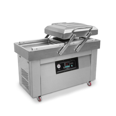 DZ-500 2SB Máquina semiautomática de embalaje a vacío de doble cámara para la industria textil