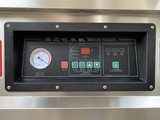 DZ-600 2SB Bolsa de plástico de doble cámara Máquina de embalaje al vacío para carne Máquina de sellado al vacío para queso