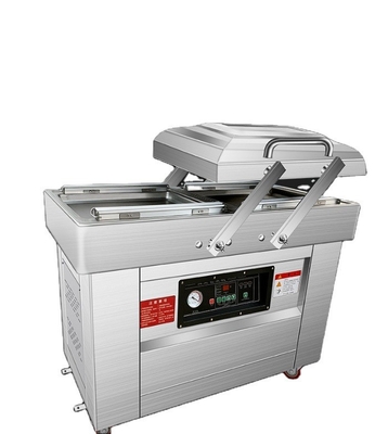 DZ-600 2SB Bolsa de plástico de doble cámara Máquina de embalaje al vacío para carne Máquina de sellado al vacío para queso