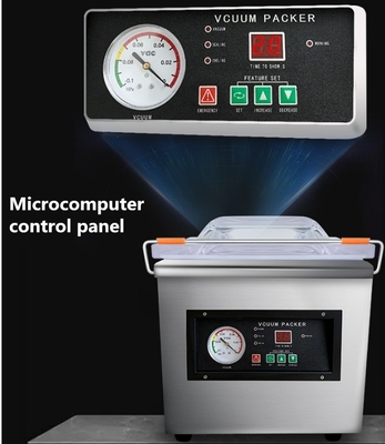 DZ260 máquina de sellado al vacío para carne fresca pescado alimento vegetal 370W potencia del motor 27 KG