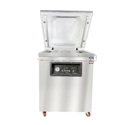 Sellador de vacío vertical para frutas Arroz Carne y pescado Acero inoxidable de grado comercial