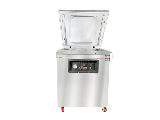 Sellador de vacío vertical para frutas Arroz Carne y pescado Acero inoxidable de grado comercial