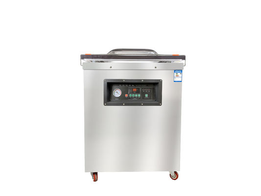 Sellador de vacío vertical para frutas Arroz Carne y pescado Acero inoxidable de grado comercial