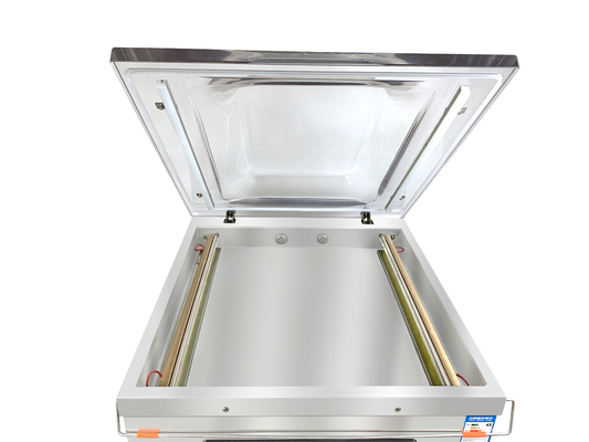 Sellador de vacío vertical para frutas Arroz Carne y pescado Acero inoxidable de grado comercial