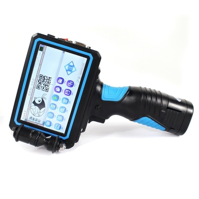 Impresora de inyección de tinta portátil para código de barras QR Botella de vidrio Código de fecha de vencimiento del lote
