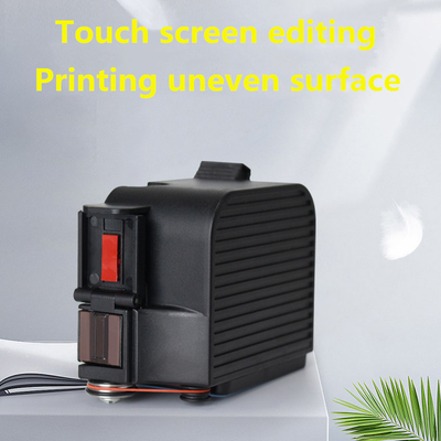 Impresora de inyección de tinta portátil de superficie curva con pantalla de edición de 12,7 mm Velocidad de impresión 50M/MIN