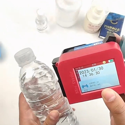 Impresora de inyección de tinta de bolsillo portátil para bolsas de plástico