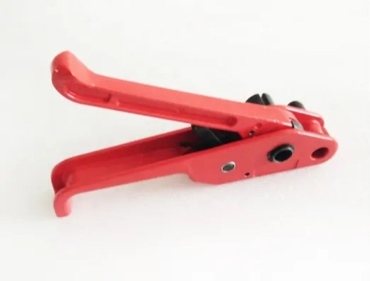 Máquina de correa H19 roja Correa de plástico Manual de embalaje de la herramienta de tensión para correa de PP PET