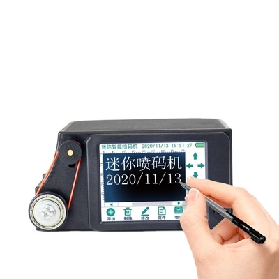Impresora de inyección de tinta profesional mini portátil de fecha de producción con dimensiones de 97x70x45mm