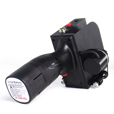Impresora de inyección de tinta portátil Impresora de disolventes ecológicos para línea de montaje 1-12.7 mm Dimensión de impresión